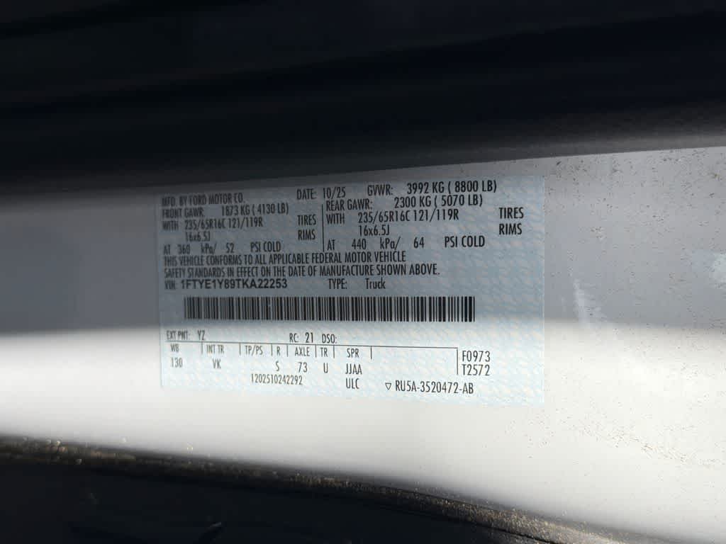 2026 Ford Transit Cargo Van