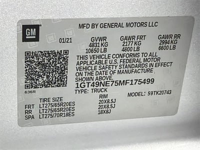 2021 GMC Sierra 2500HD SLT