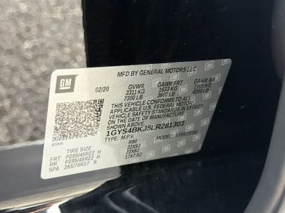 2020 Cadillac Escalade Luxury
