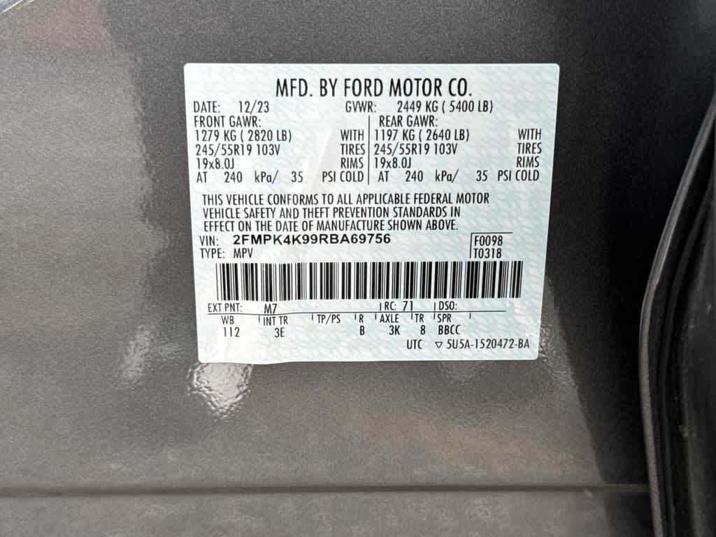 2024 Ford Edge Titanium