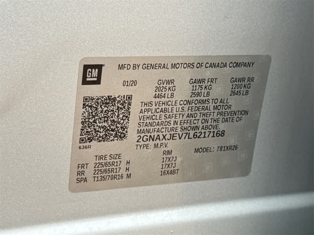 2020 Chevrolet Equinox LT