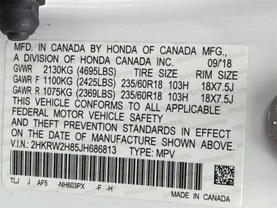 2018 Honda CR-V EX-L