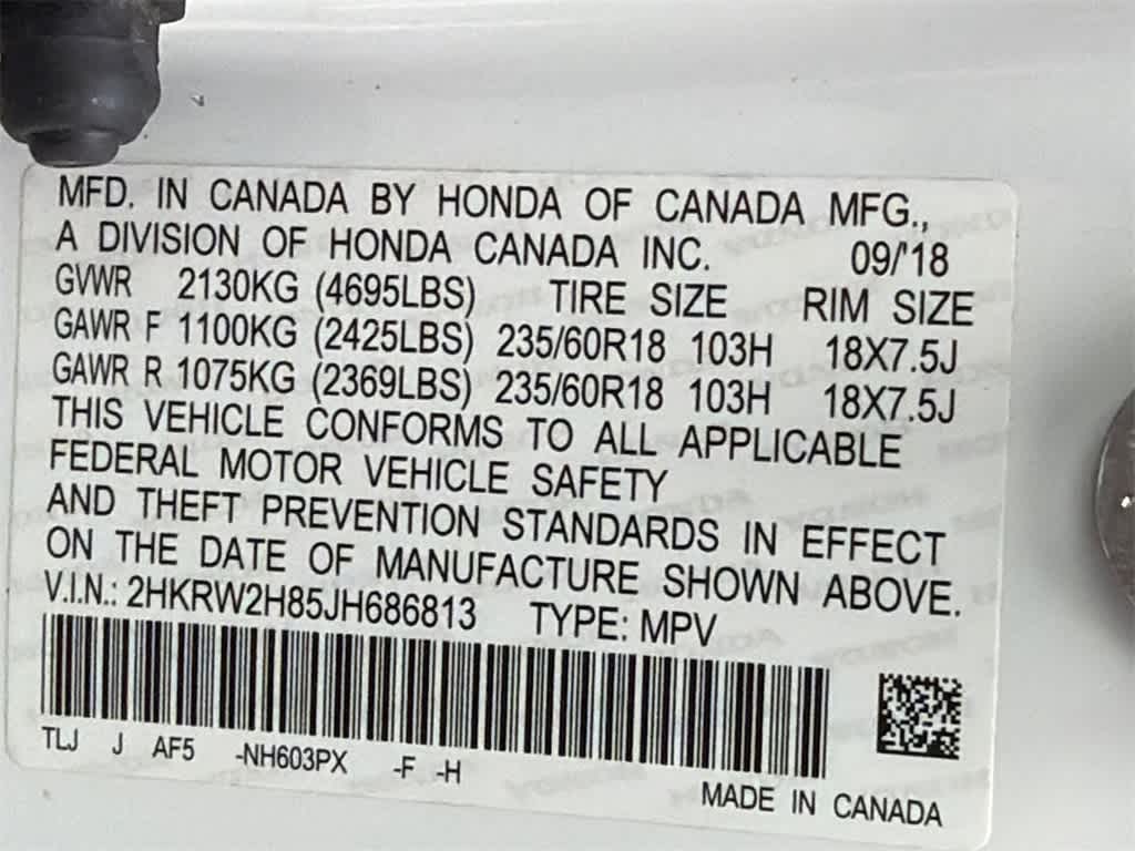 2018 Honda CR-V EX-L