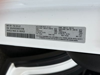 2025 RAM ProMaster Tradesman