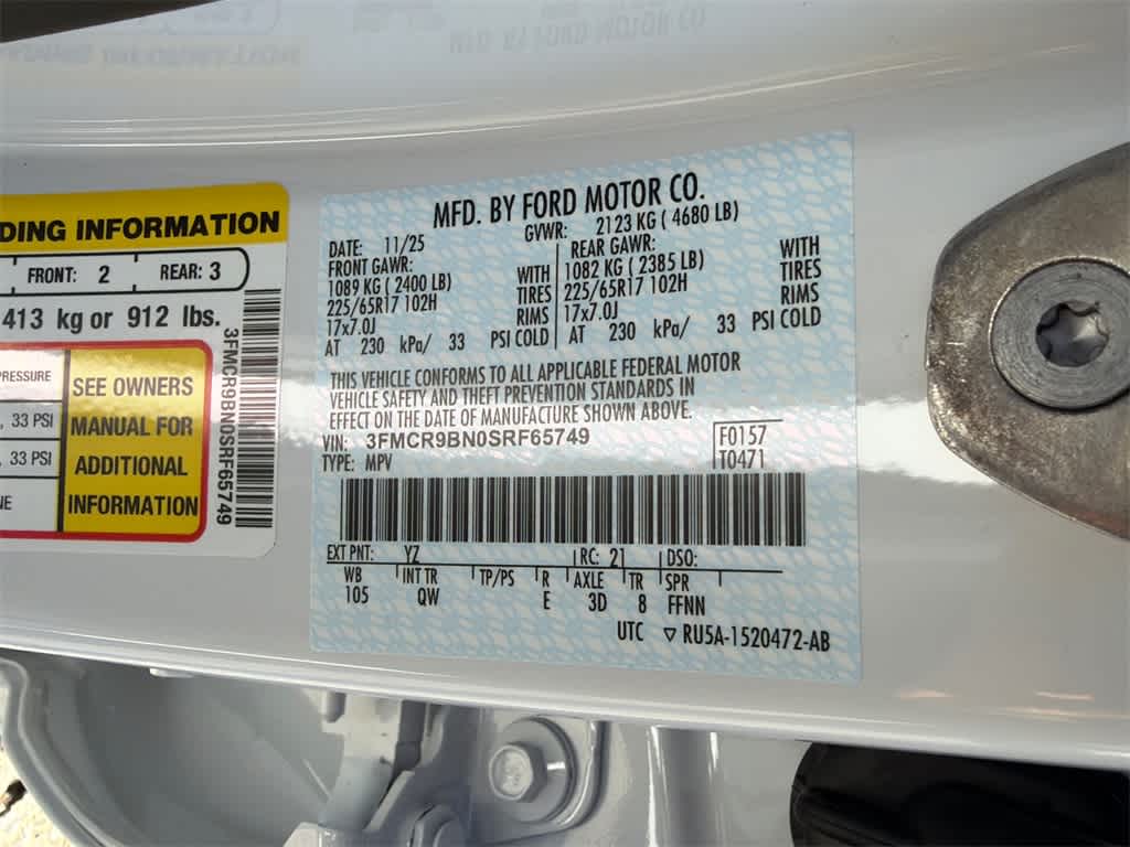 2025 Ford Bronco Sport Big Bend