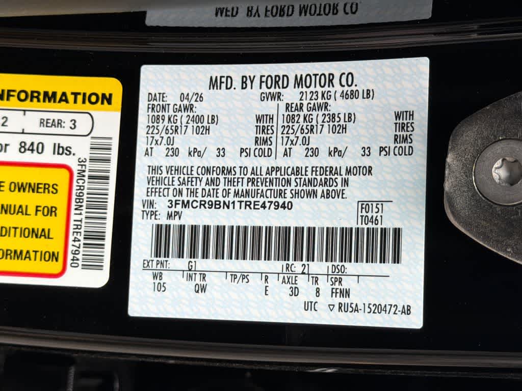 2026 Ford Bronco Sport Big Bend