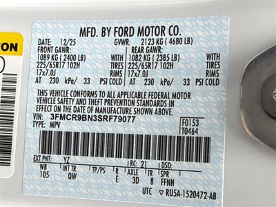 2025 Ford Bronco Sport Big Bend