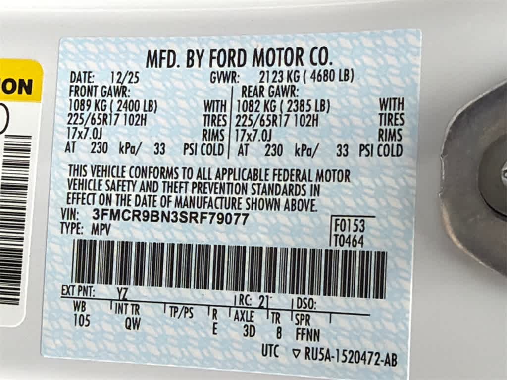 2025 Ford Bronco Sport Big Bend