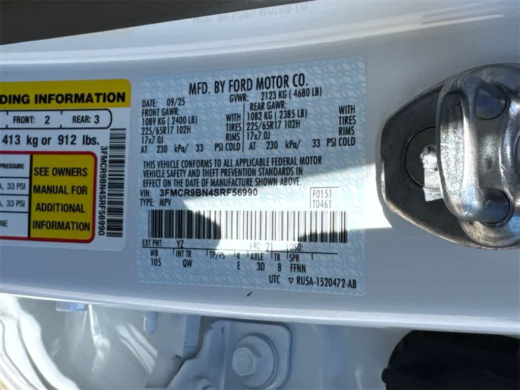 2025 Ford Bronco Sport Big Bend