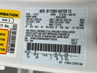 2025 Ford Bronco Sport Big Bend