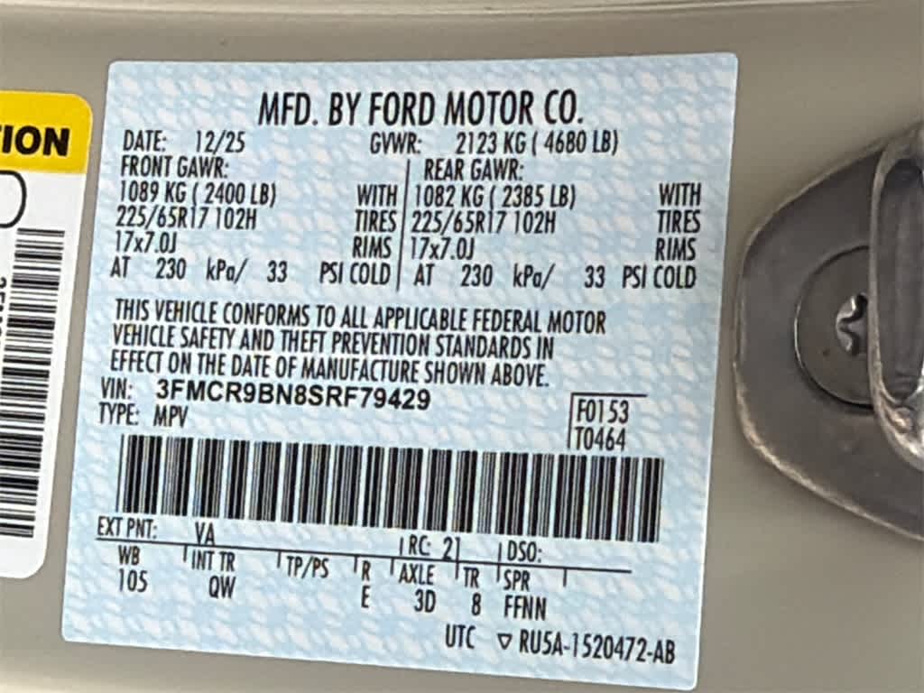 2025 Ford Bronco Sport Big Bend