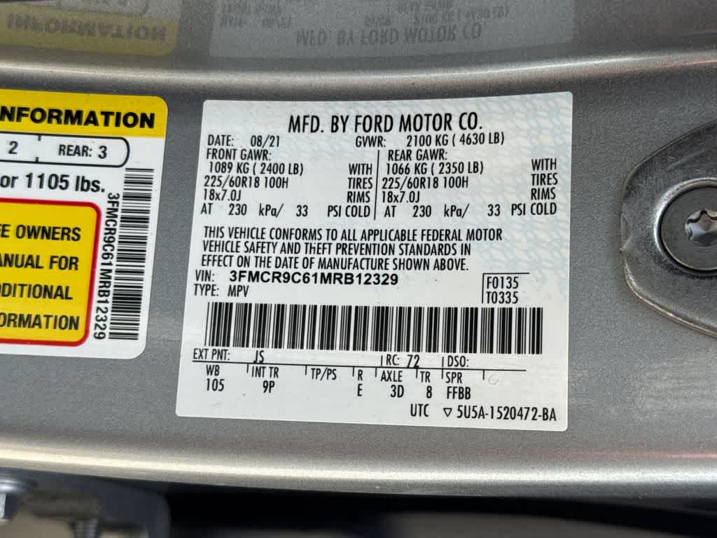 2021 Ford Bronco Sport Outer Banks