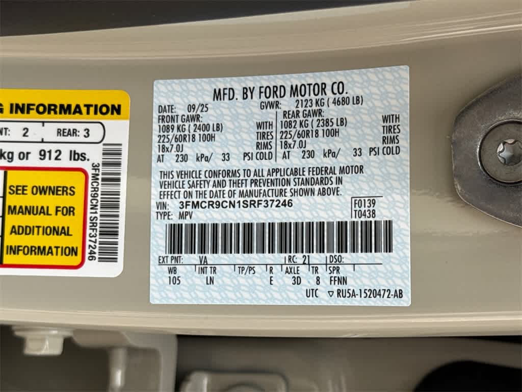 2025 Ford Bronco Sport Outer Banks