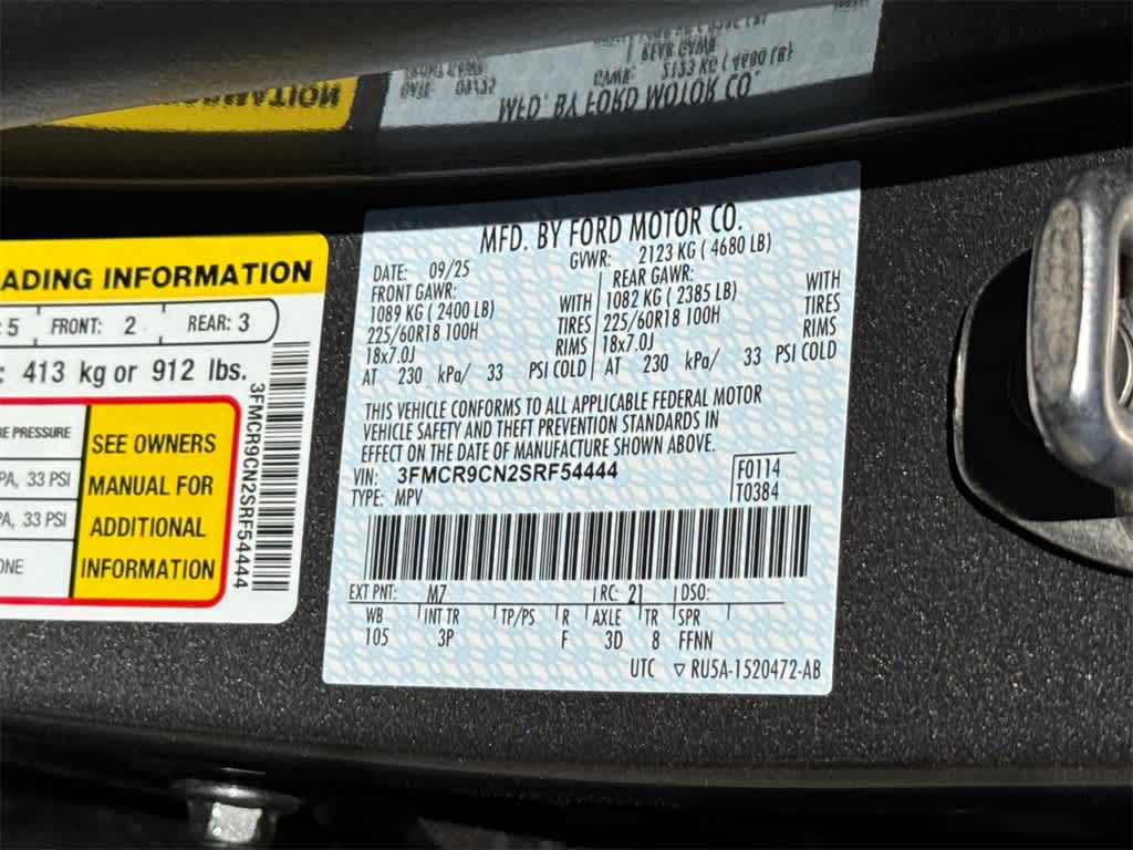 2025 Ford Bronco Sport Outer Banks