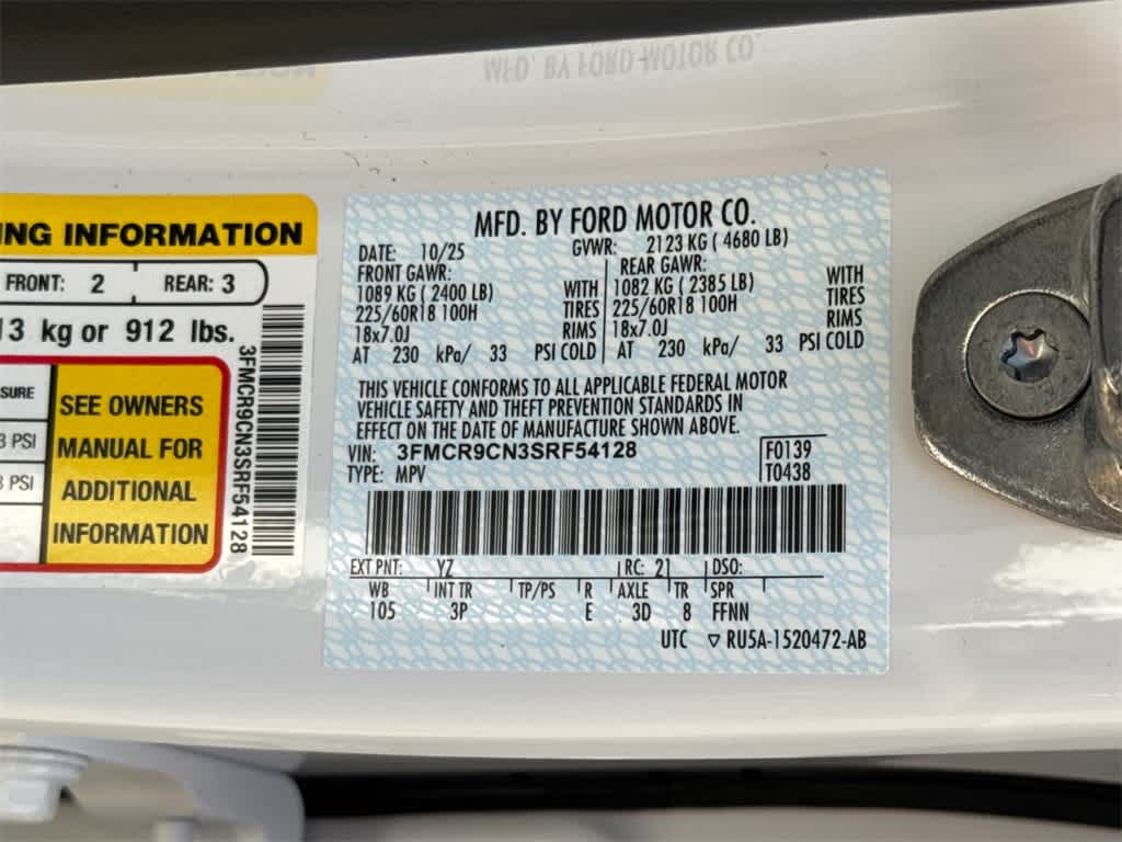 2025 Ford Bronco Sport Outer Banks