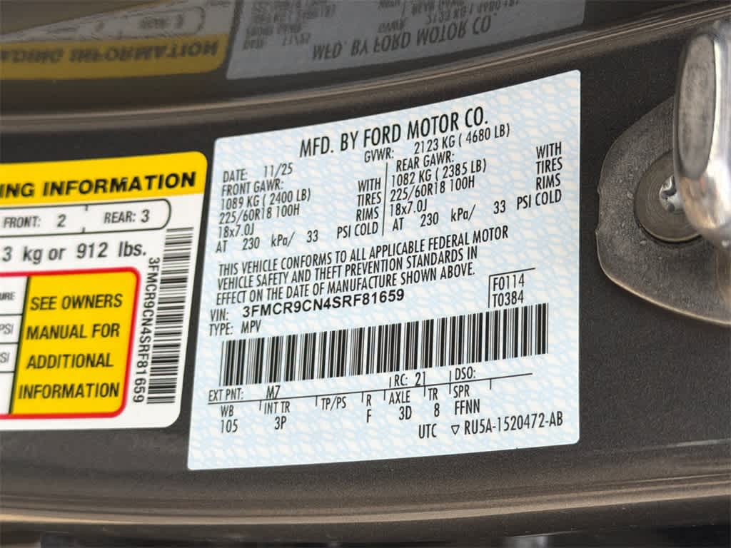 2025 Ford Bronco Sport Outer Banks