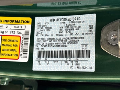 2025 Ford Bronco Sport Outer Banks