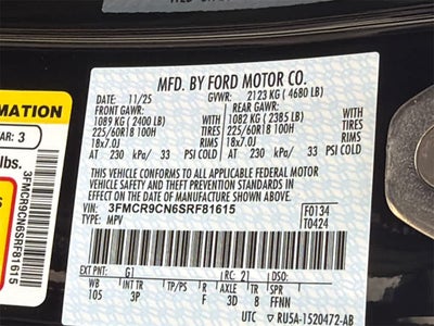 2025 Ford Bronco Sport Outer Banks