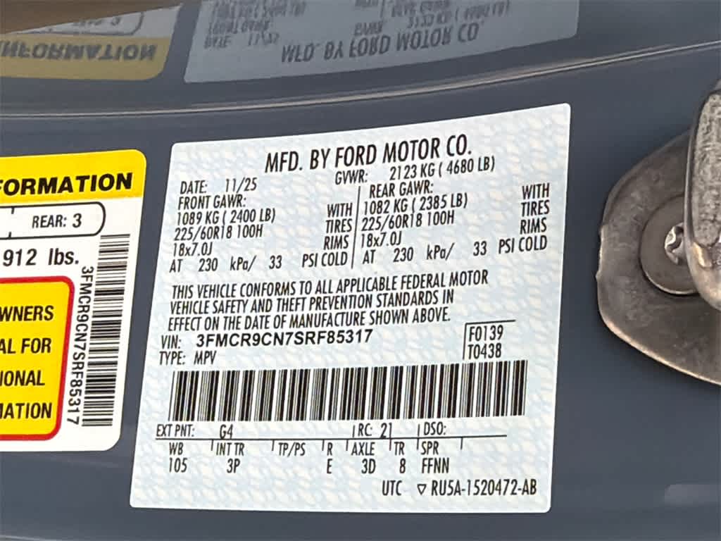 2025 Ford Bronco Sport Outer Banks