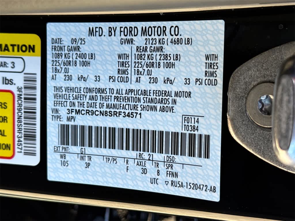 2025 Ford Bronco Sport Outer Banks