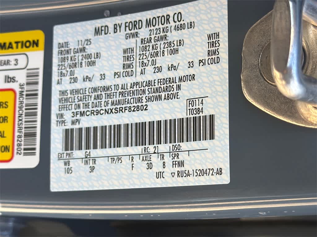 2025 Ford Bronco Sport Outer Banks