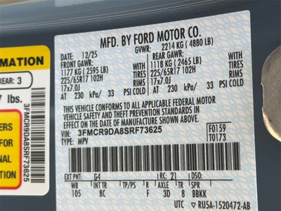 2025 Ford Bronco Sport Badlands