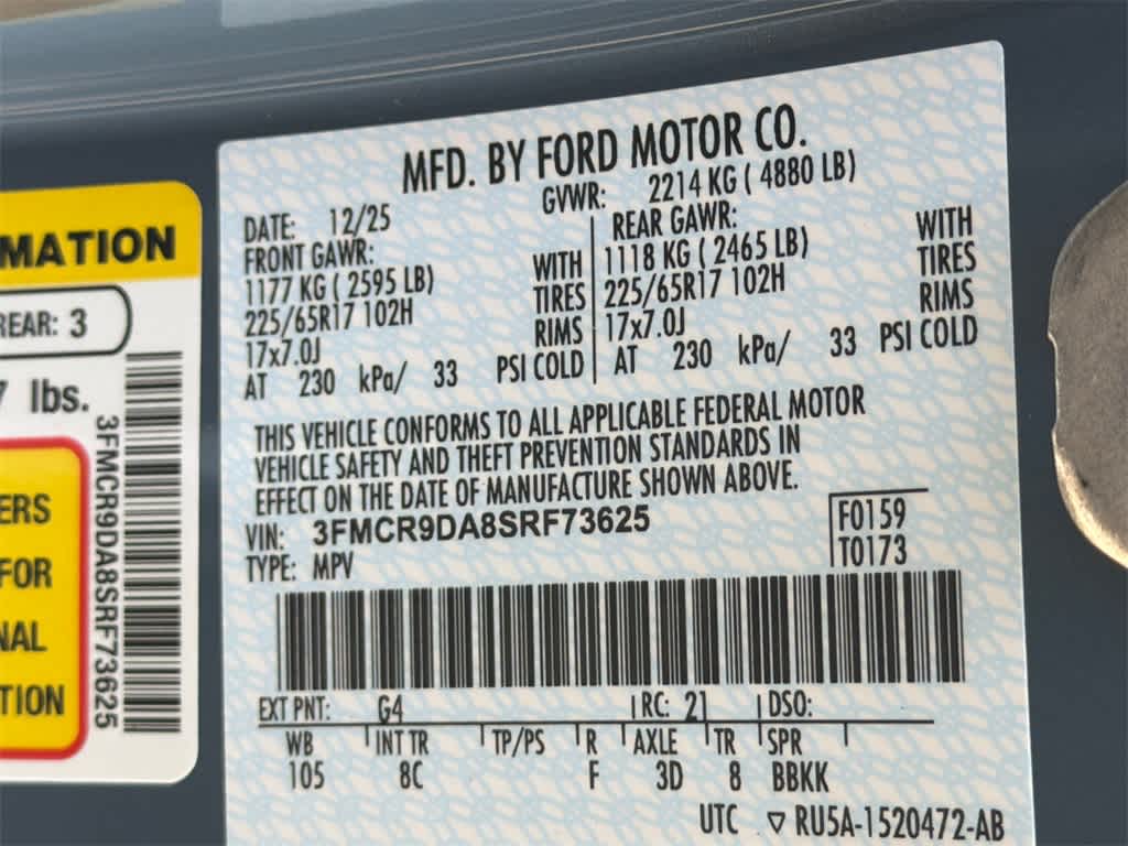 2025 Ford Bronco Sport Badlands