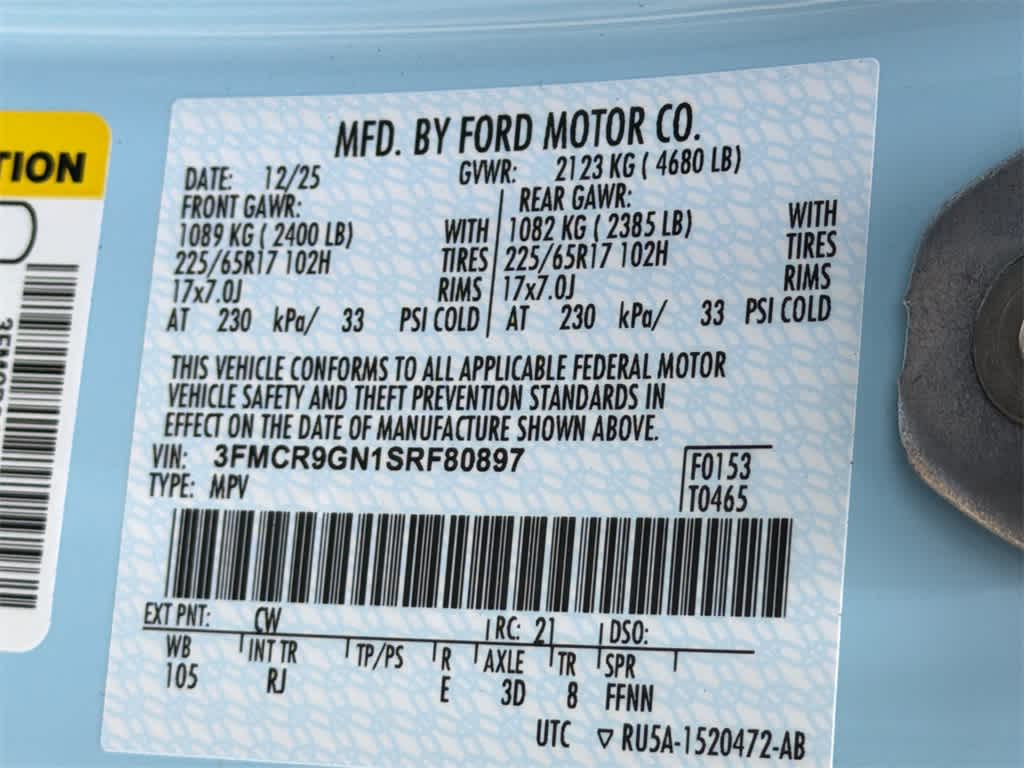 2025 Ford Bronco Sport Heritage