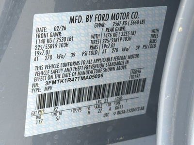 2026 Ford Mustang Mach-E Select