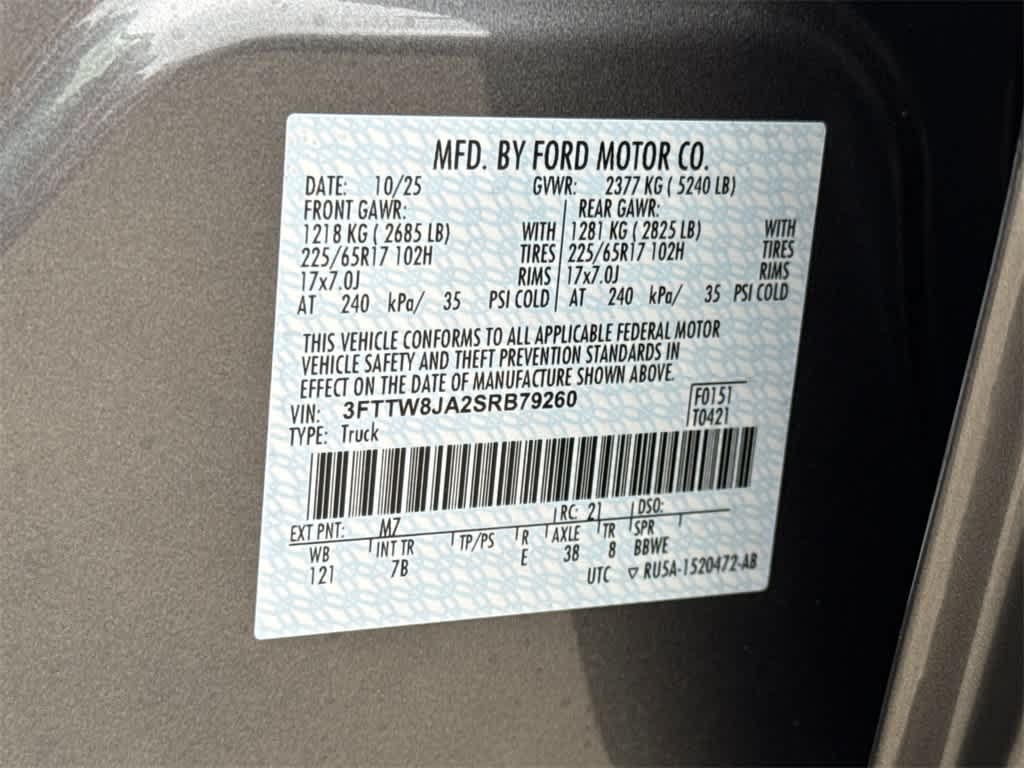 2025 Ford Maverick XLT