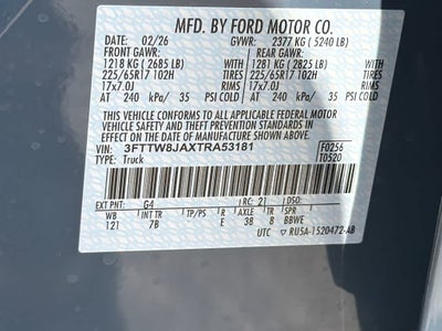 2026 Ford Maverick XLT