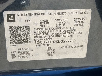 2020 Chevrolet Silverado 1500 RST