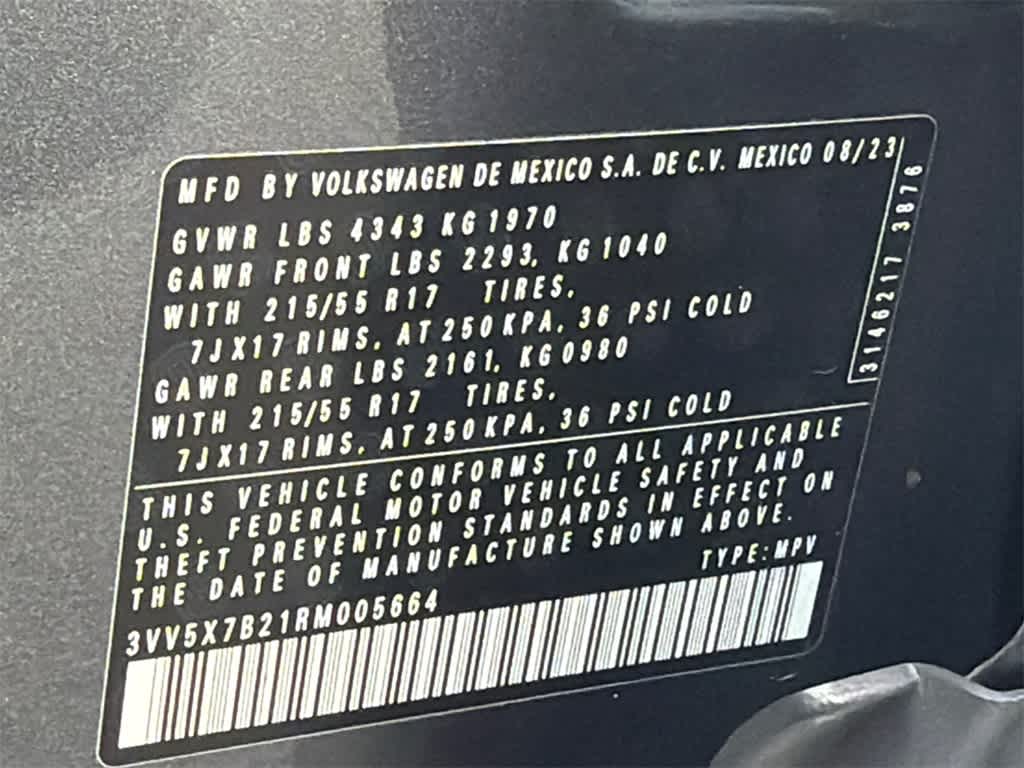 2024 Volkswagen Taos S