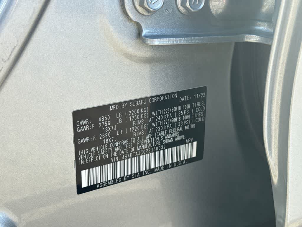 2023 Subaru Outback Onyx Edition