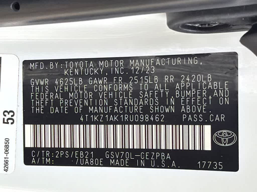 2024 Toyota Camry TRD V6