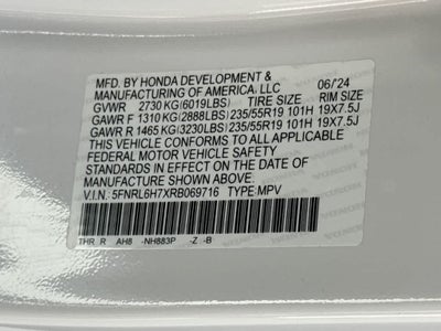 2024 Honda Odyssey Sport