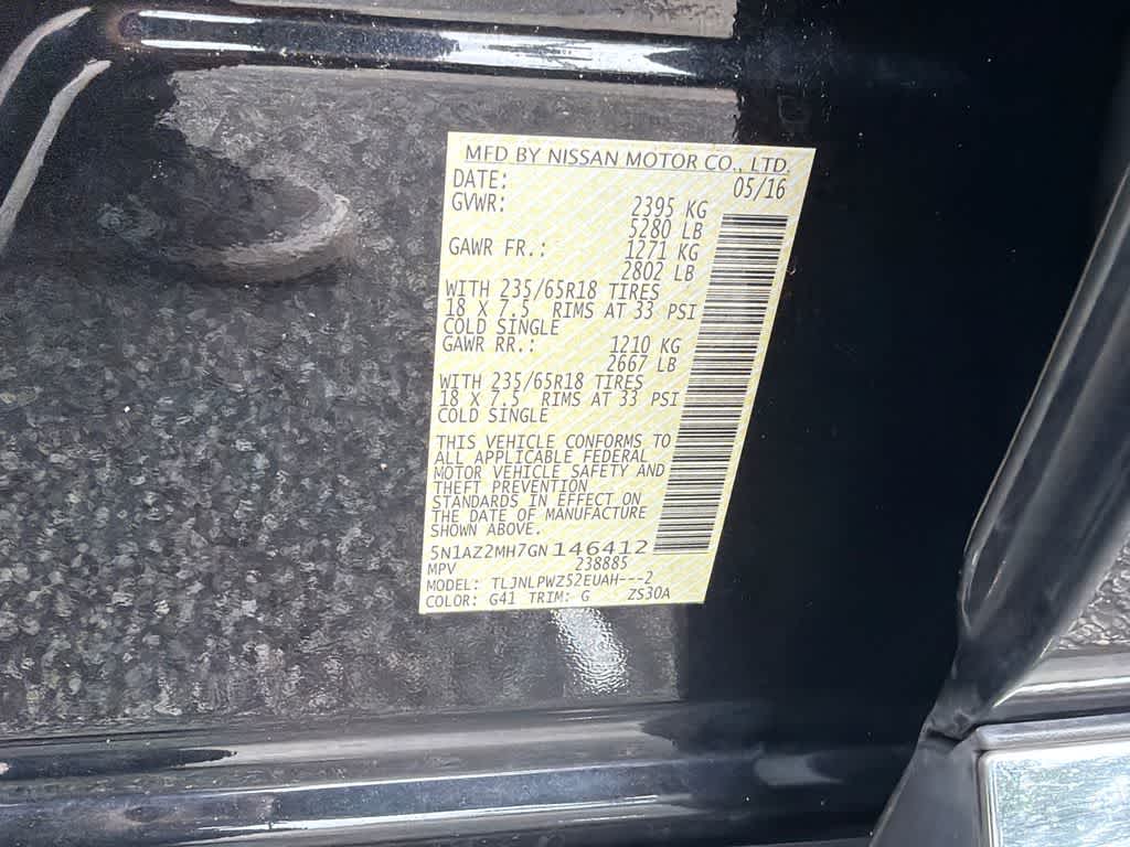 2016 Nissan Murano S