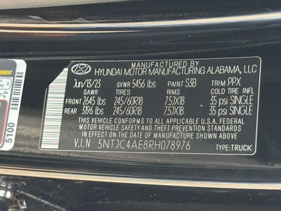 2024 Hyundai Santa Cruz SEL