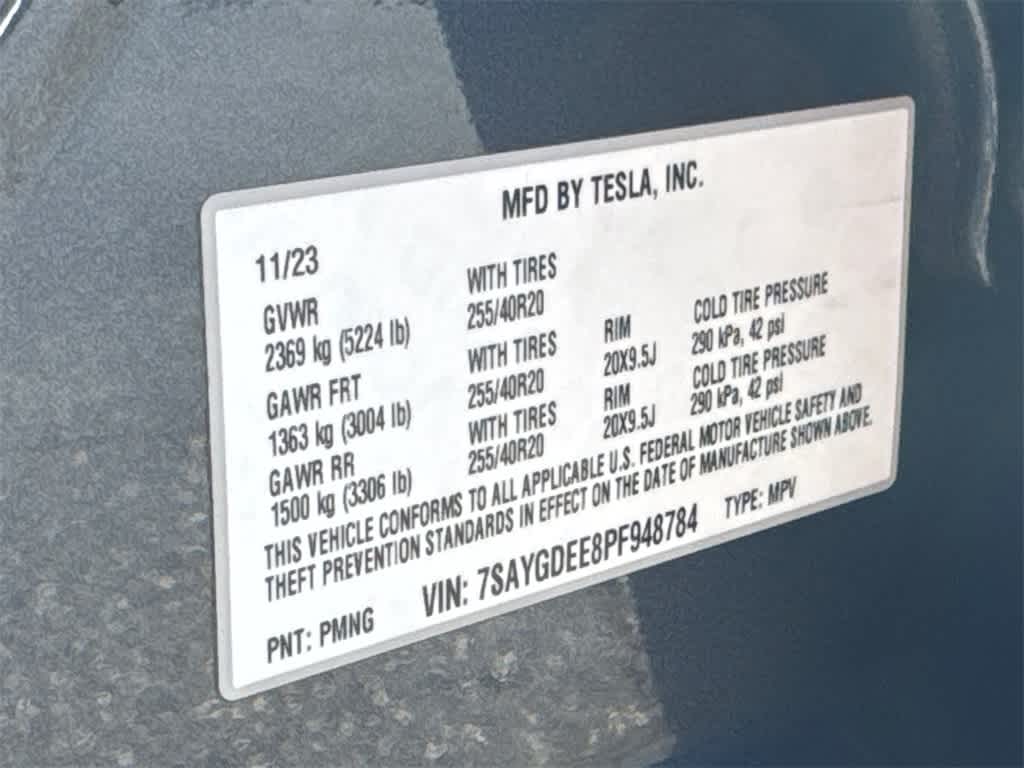 2023 Tesla Model Y Long Range
