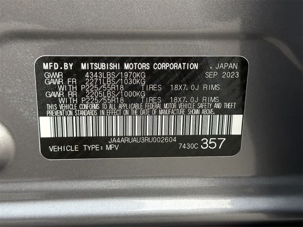 2024 Mitsubishi Outlander Sport SE
