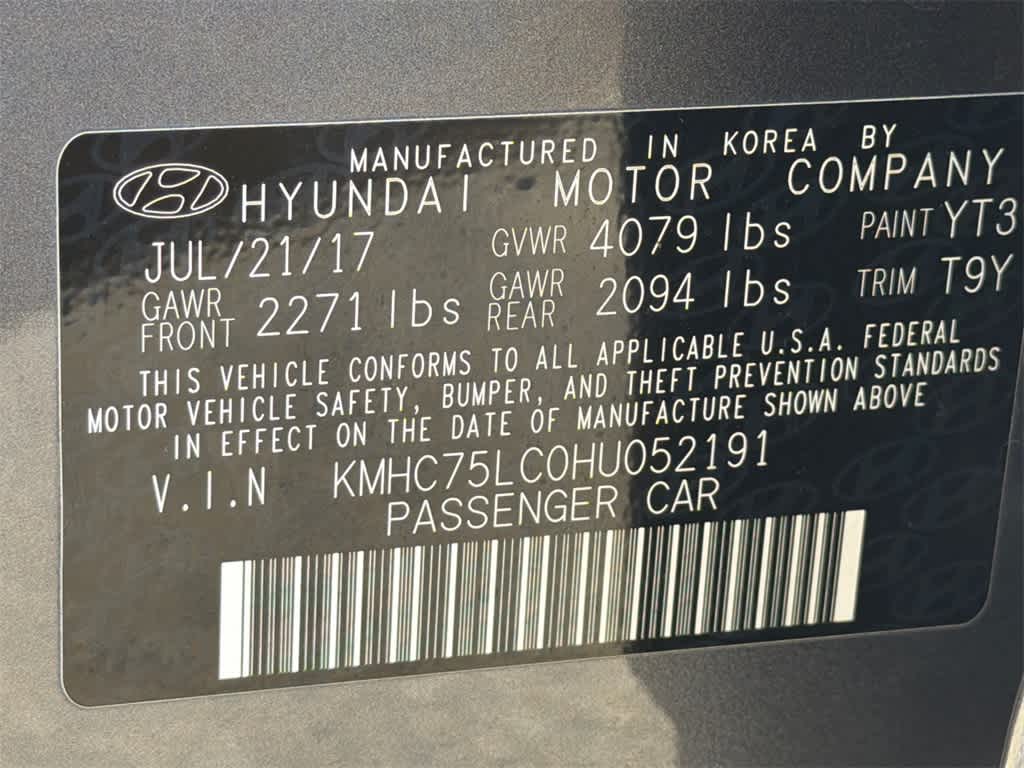 2017 Hyundai Ioniq Hybrid SEL