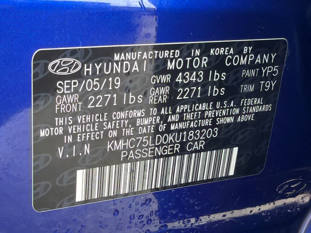 2019 Hyundai Ioniq Plug-In Hybrid Limited