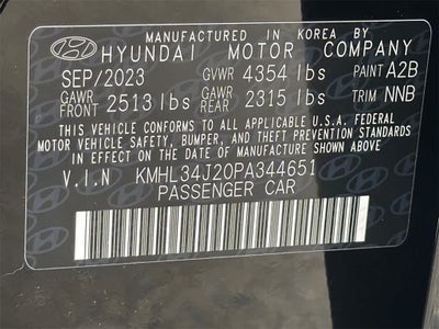2023 Hyundai Sonata Limited