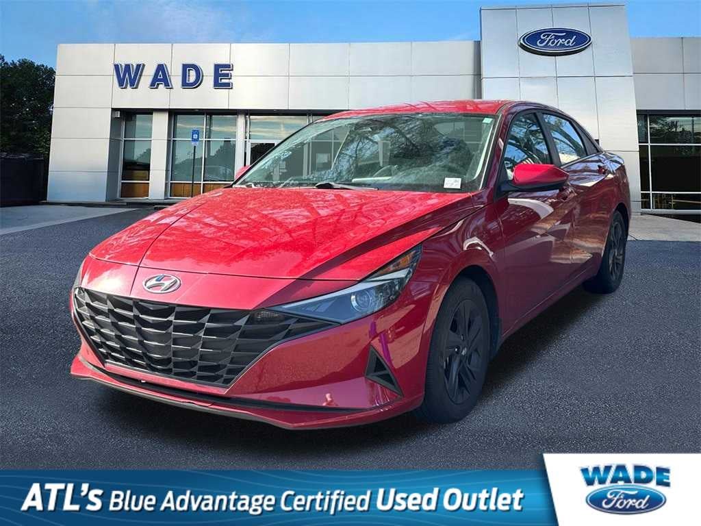 2023 Hyundai Elantra Hybrid Blue