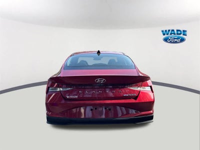 2023 Hyundai Elantra Hybrid Blue