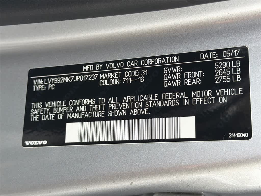 2018 Volvo S90 Momentum