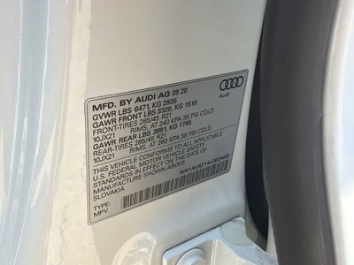 2020 Audi Q8 Premium