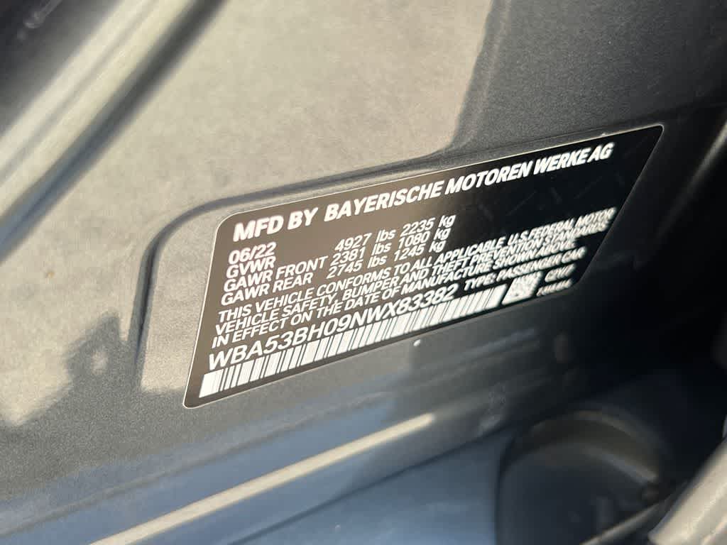 2022 BMW 530i 530i