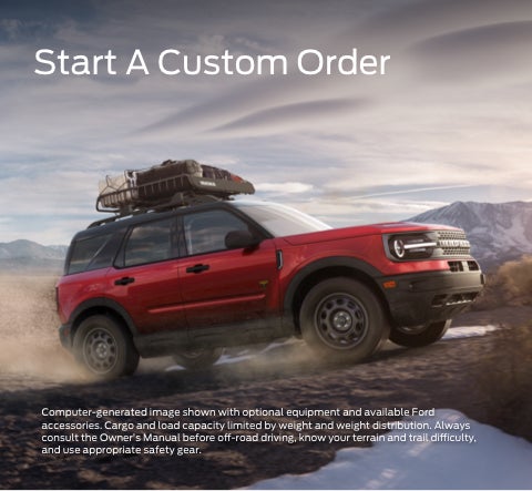 Start a custom order | Wade Ford in Smyrna GA