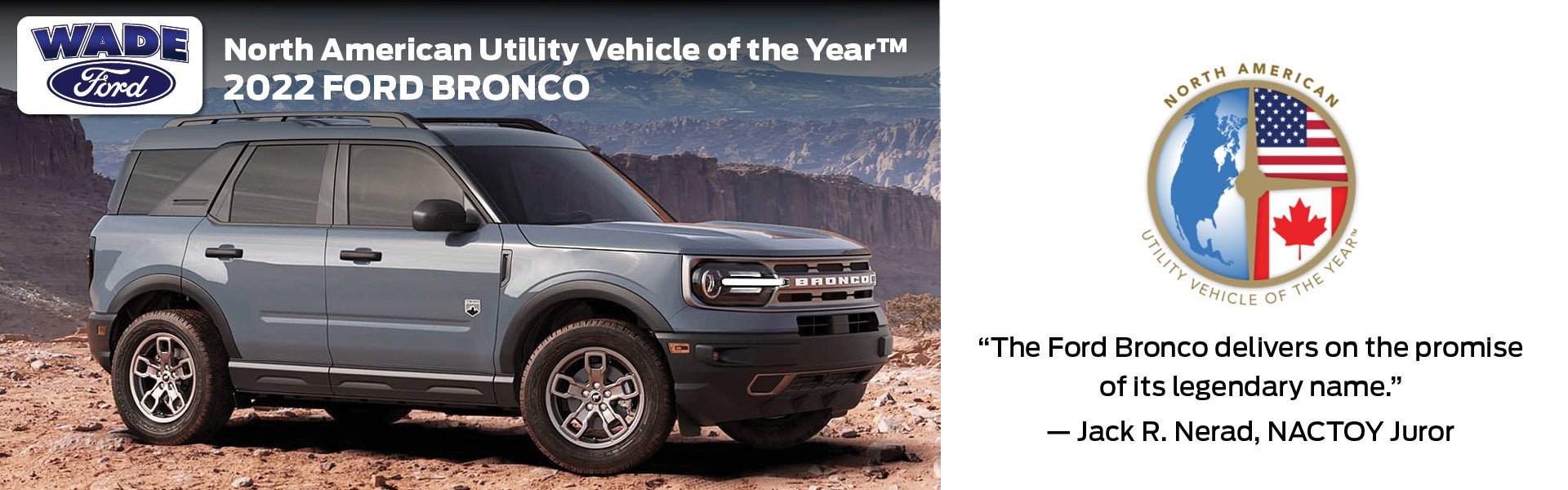 2022 Ford Bronco Wade Ford